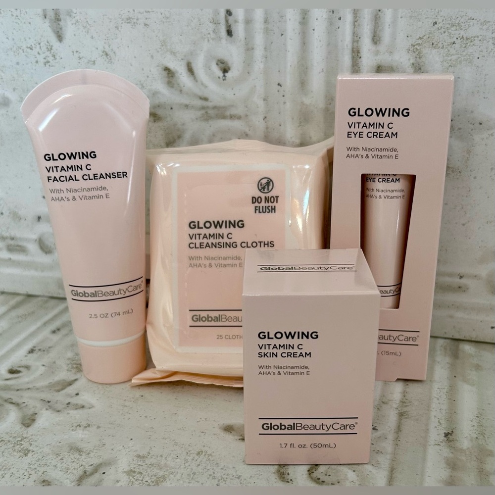 Glowing Vitamin C Skincare Set - Cream